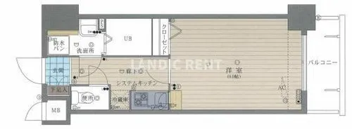レジデンシャルヒルズ博多南【2階】の間取り