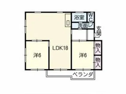 川口マンション【301号室】の間取り