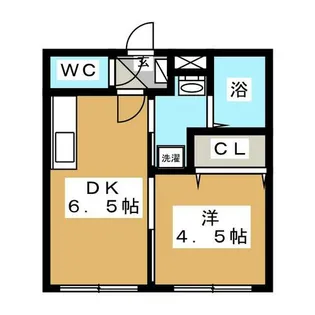 Winnie L’oursan (ウィニールルソン)【4階】の間取り