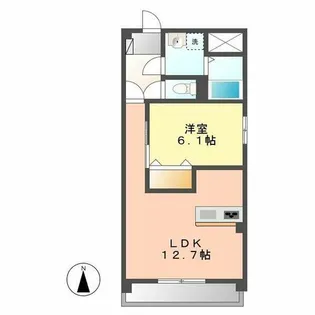 アステールK【101号室】の間取り