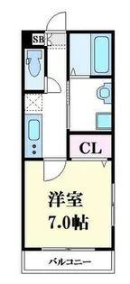 MISTRAL千代田町【3階】の間取り