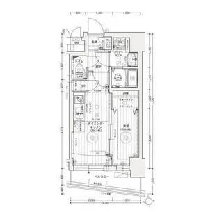 エステムコート名古屋上前津【202号室】の間取り