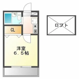 ミナミパレス西舞子【2階】の間取り