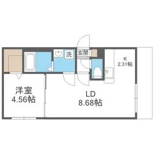 ヴォーネン幌西【3階】の間取り