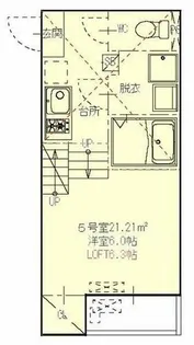 ハーモニーテラス平針Ⅱ【1階】の間取り