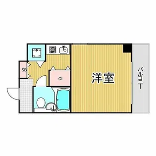瑠璃甲東園【5階】の間取り