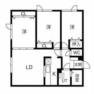 グランパ81【3階】の間取り
