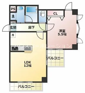 兵庫県尼崎市南塚口町3丁目【マンション】の間取り