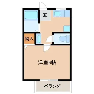 アコール上ノ島【1階】の間取り