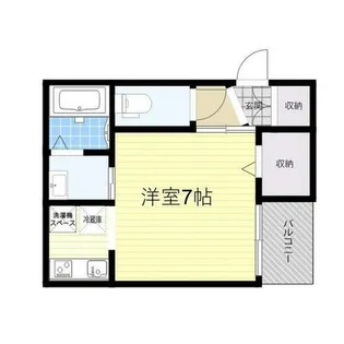 カーサ出屋敷駅前【2階】の間取り