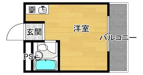 プレアール上新庄Ⅲ【3階】の間取り