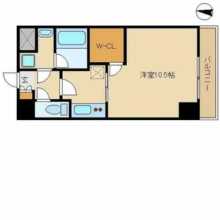 グリーン テラス 尼崎【5階】の間取り