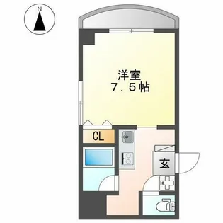 グリーンパーク新瑞【2階】の間取り