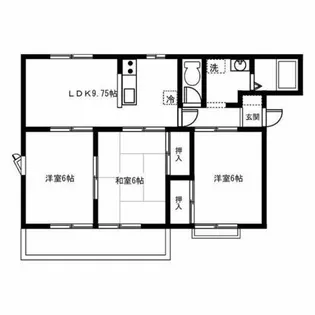 レジデンストレドA【203号室】の間取り