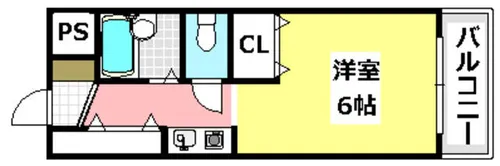 ウィンドワード【2階】の間取り