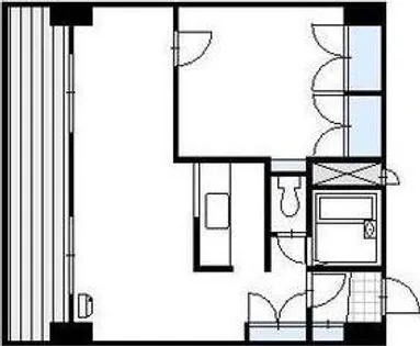 サウスフォーII【2階】の間取り