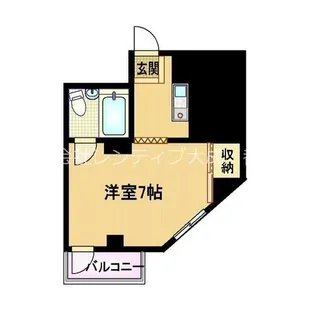 大阪府大阪市都島区東野田町4丁目【マンション】の間取り