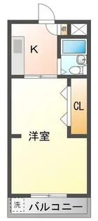 シャトー森岡【3階】の間取り