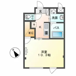 SIMA笹丘(シマササオカ)【3階】の間取り