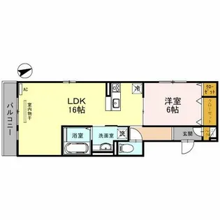 セッテ【2階】の間取り