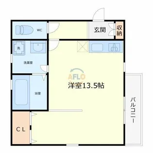 sumisei照ヶ丘【3階】の間取り