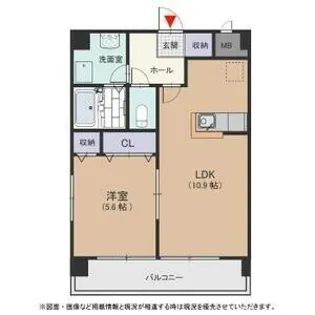デュオ・ルミエール【1階】の間取り