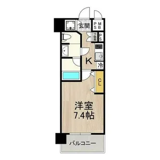 セノアタワー泉【5階】の間取り