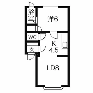 ベルウッド【2階】の間取り