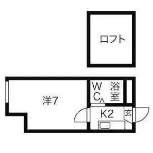 サングレース【3階】の間取り