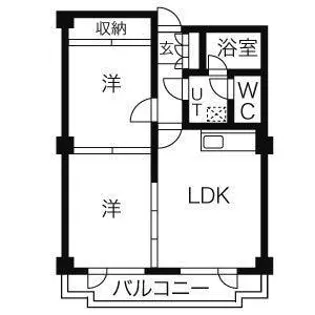 コージーホームズ65【4階】の間取り