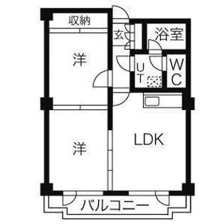 コージーホームズ65【4階】の間取り