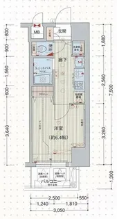 プレサンス新栄リミックス【4階】の間取り