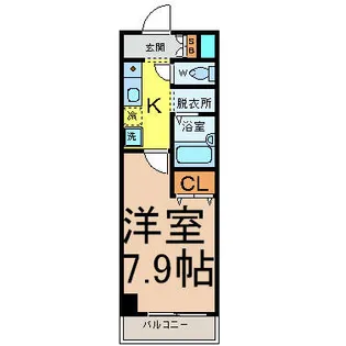 リアライズ黄金【7階】の間取り
