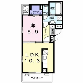大阪府和泉市池上町【アパート】の間取り