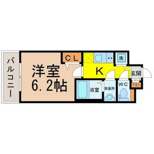 プレサンス金山コネクト【12階】の間取り