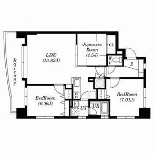 エクシード35【5階】の間取り