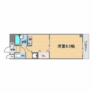 AUBE918【6階】の間取り