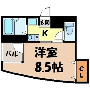 マリオン吹上【7階】の間取り