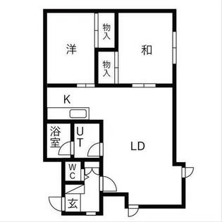SK72【202号室】の間取り