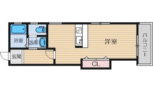 プリムラ夏越【2階】の間取り