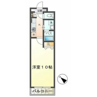 フォーワードハイツ知立【1階】の間取り