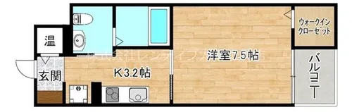 エクロール【4階】の間取り