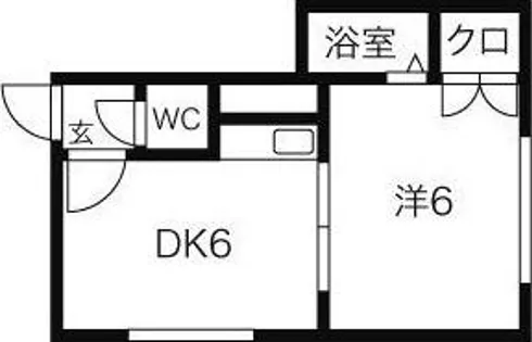 ピュアパレス【2階】の間取り