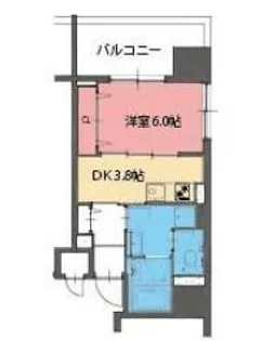 さくらHills ROKUBAN Platinum Residence【5階】の間取り