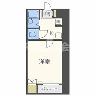 サンメルト高宮東【2階】の間取り