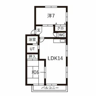 フレグランスヴィラ【101号室】の間取り