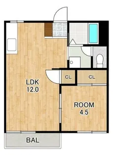 フェリーチェ2【1階】の間取り