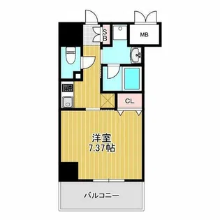 エルベコート豊中玉井町【5階】の間取り