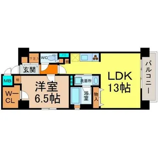 カーサミツクラ【3階】の間取り