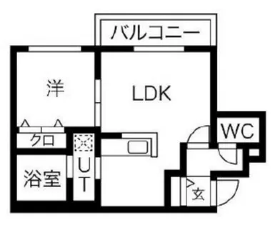 amadeus澄川【1階】の間取り